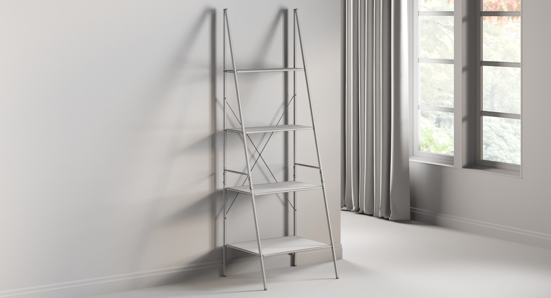3D model realistic rack ladder bookcase https://p.turbosquid.com/ts-thumb/w0/QVySOE/2InZhOcF/_view01/jpg/1582040106/1920x1080/fit_q87/fd51d01c05e8087adaaf0eb94ba6f1625990da7b/_view01.jpg