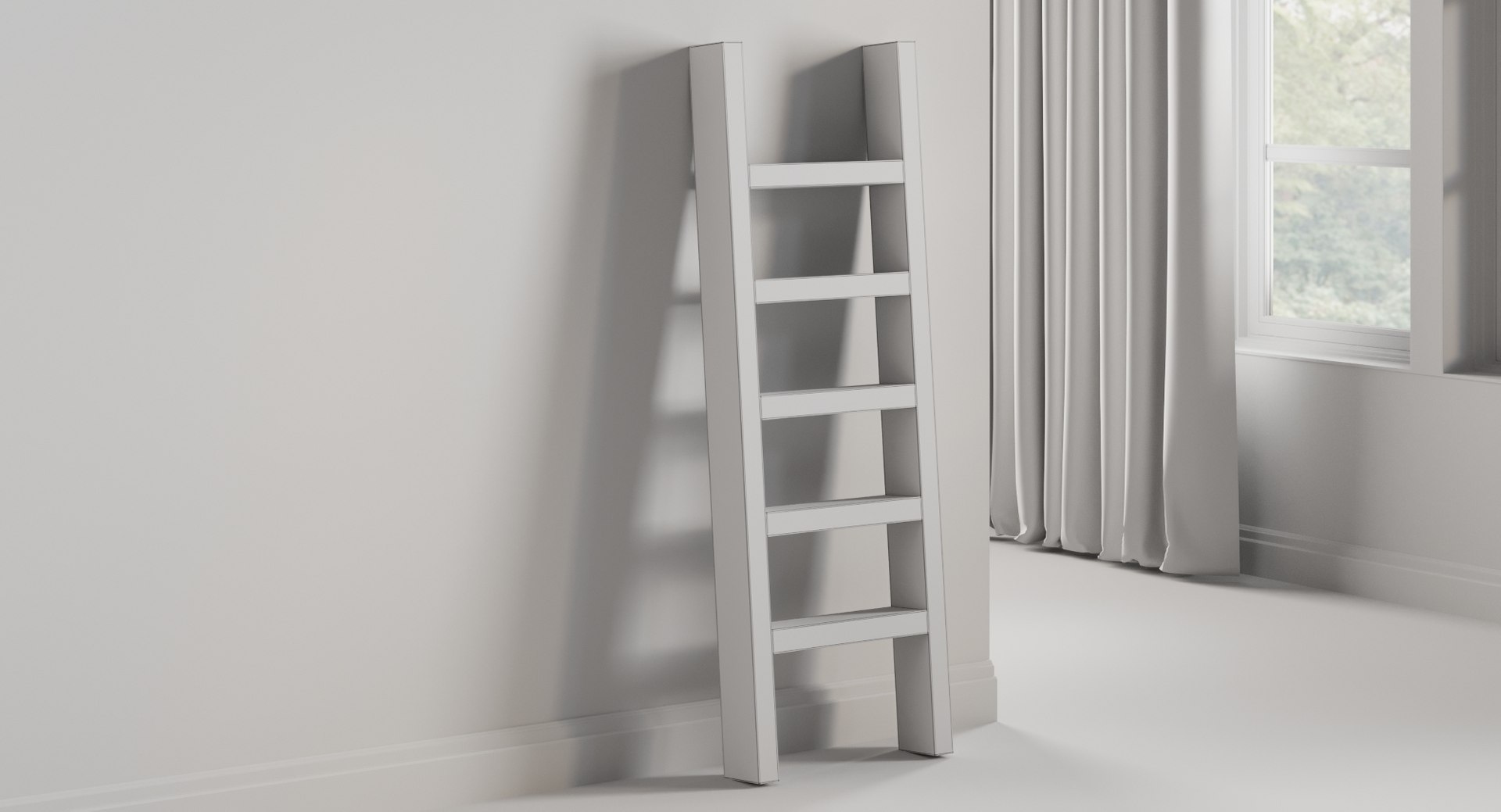 3D model realistic rack ladder bookcase https://p.turbosquid.com/ts-thumb/w0/QVySOE/JGGJhnYW/_view01/jpg/1582040253/1920x1080/fit_q87/e5ebfd64e778144c33368979833889209e92469e/_view01.jpg