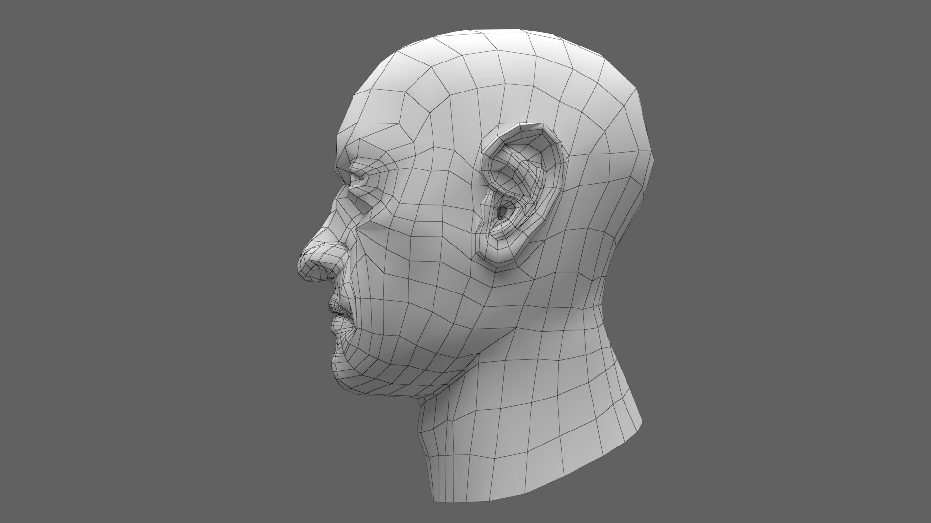 Face 1 3D Model - TurboSquid 1856634