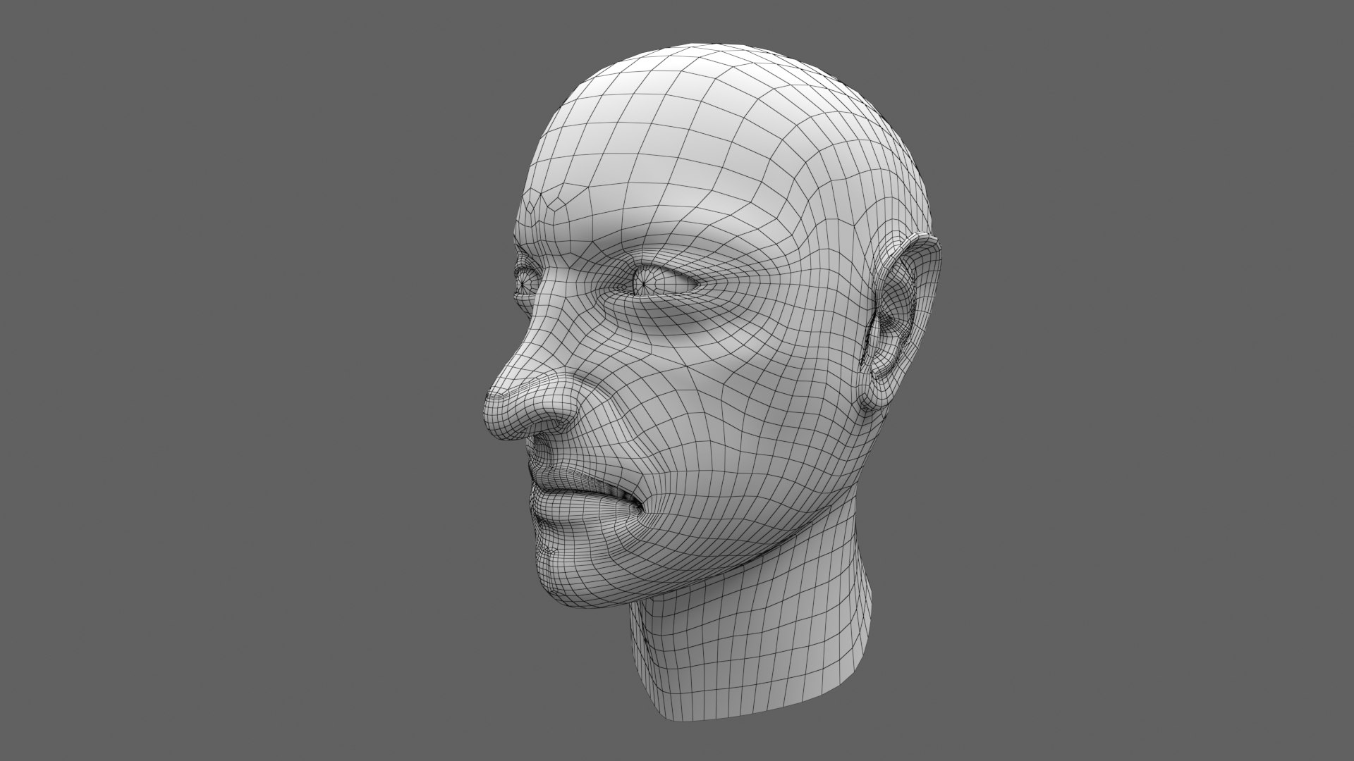 Face 1 3D Model - TurboSquid 1856634