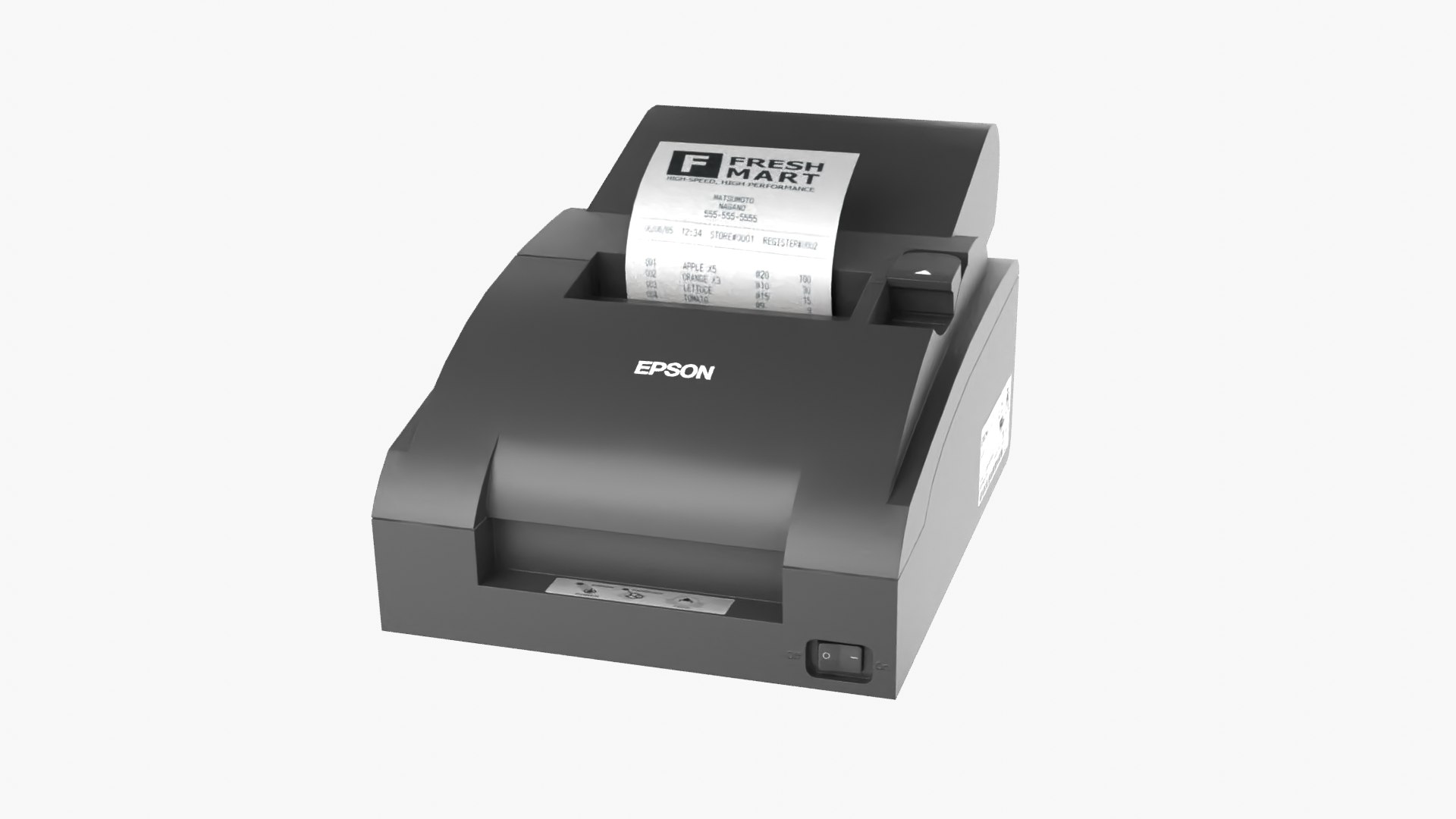 Printer Slip 3D - TurboSquid 1841985