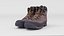 Paio di scarponi da trekking scarpe calzature outdoor