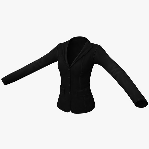 3d female jacket 2