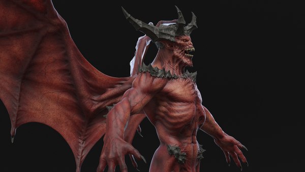 3D Devil - TurboSquid 1818136