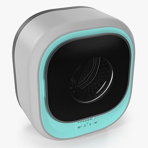 Mini Washing Machine Wall Mounted Blue