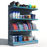 Supermarket Shelves Personal Hygiene