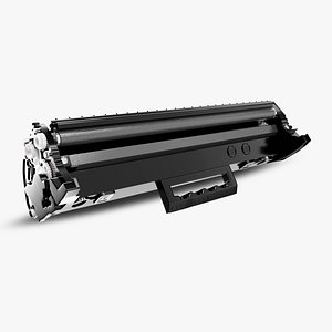 Toner Printer Cartridge - Ready to Render in Blender