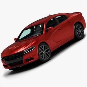2015 dodge charger 3d max