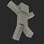 Minecraft Zombie для майя