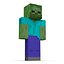 Minecraft Zombie для майя