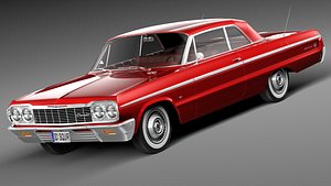 3d v8 antique coupe chevrolet chevy model