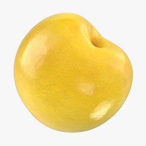 yellow plum 3D