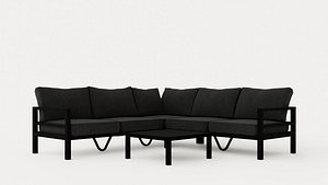 3D model Leone sofa set