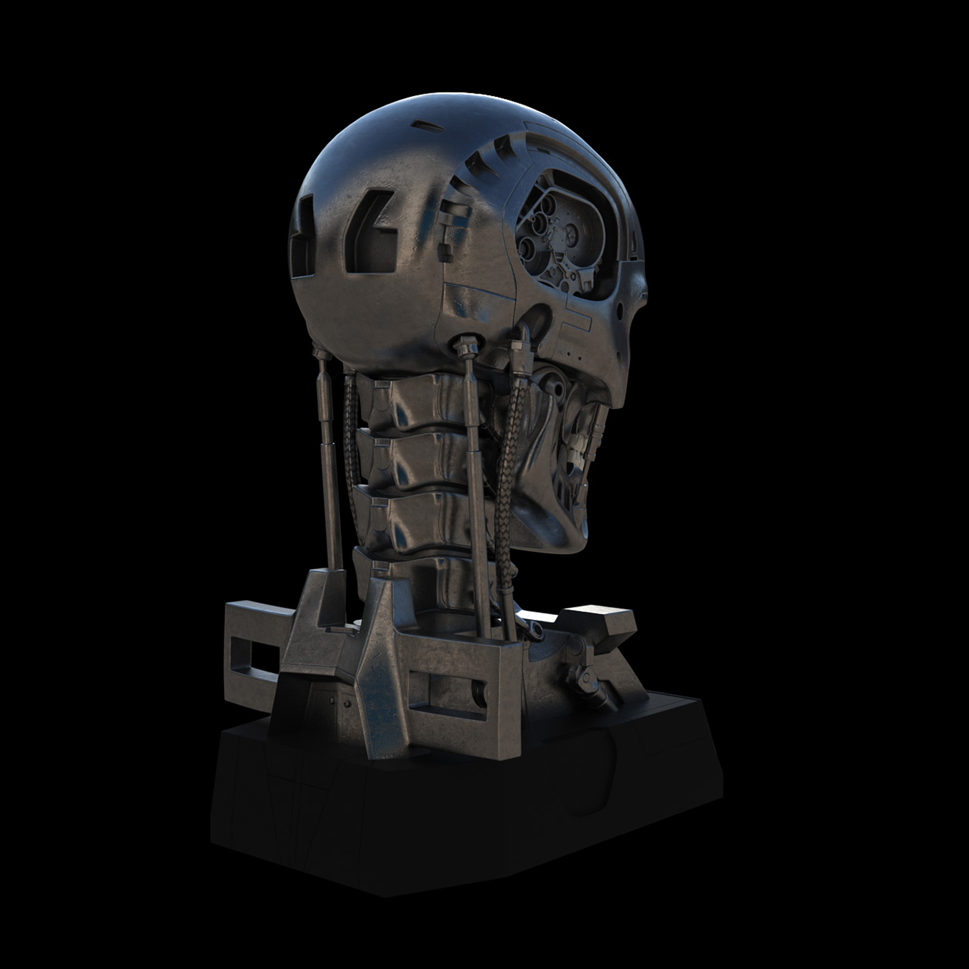 3d Model Terminator Genisys T-800