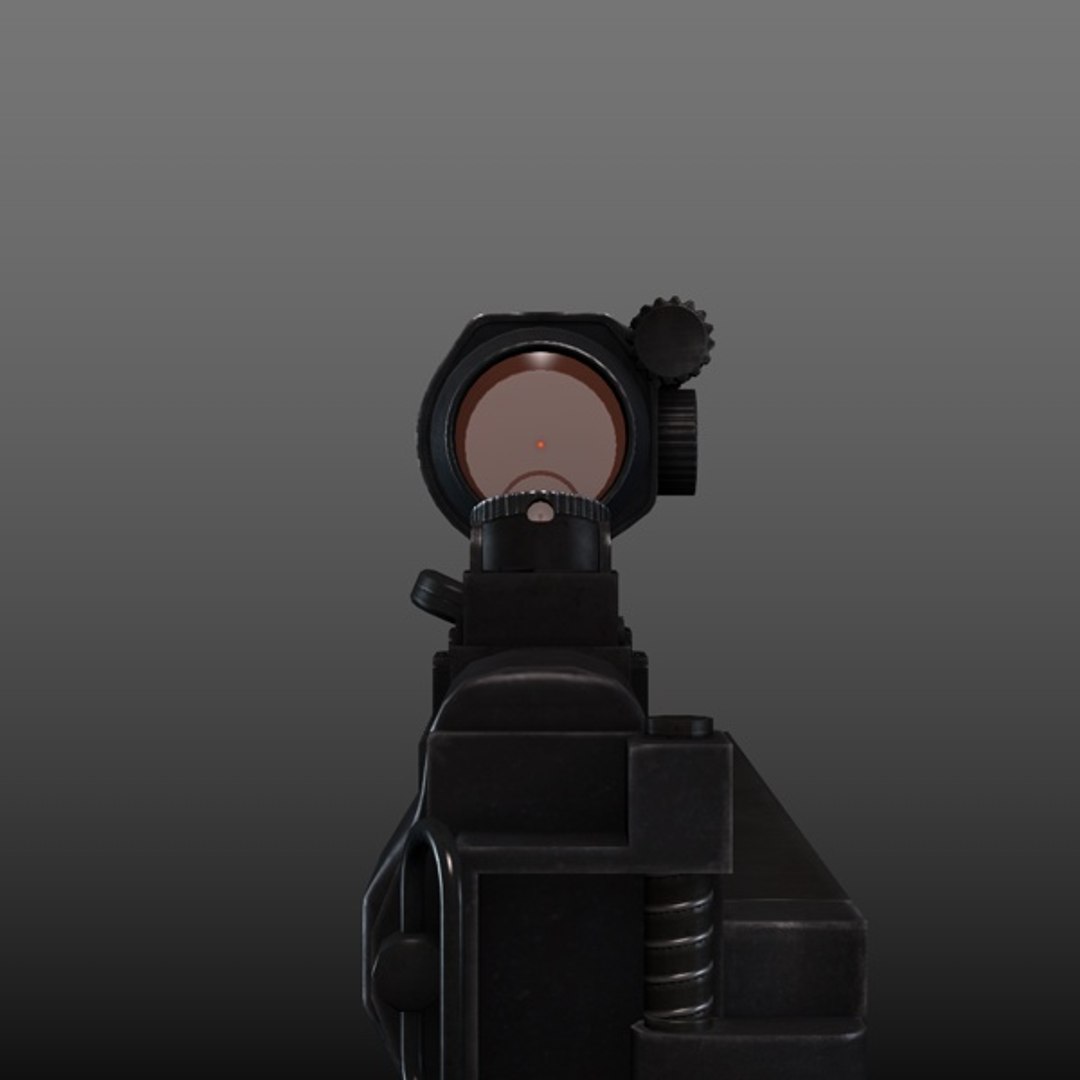 Mp5 Ras 3d Model