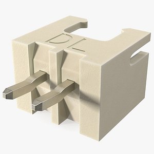 3D JST XH-Style Connector model