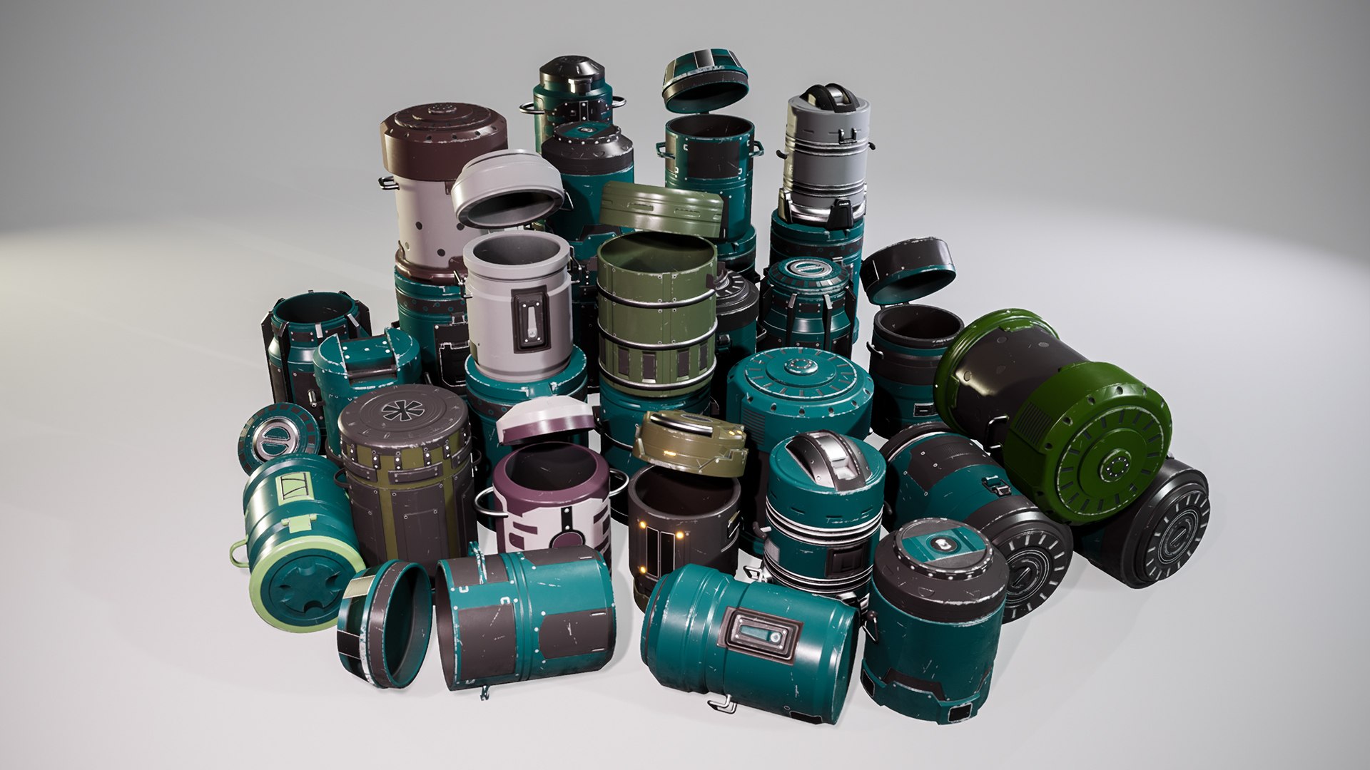 LowPoly Barrels Props 3D https://p.turbosquid.com/ts-thumb/w1/D2AgnV/IA/8/jpg/1764951173/1920x1080/fit_q87/09ec7fcaa2f6b5336144d808a52c8410d577eb72/8.jpg