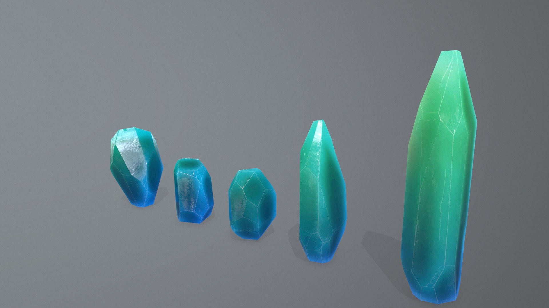 Crystal Set 3D Model - TurboSquid 2284620