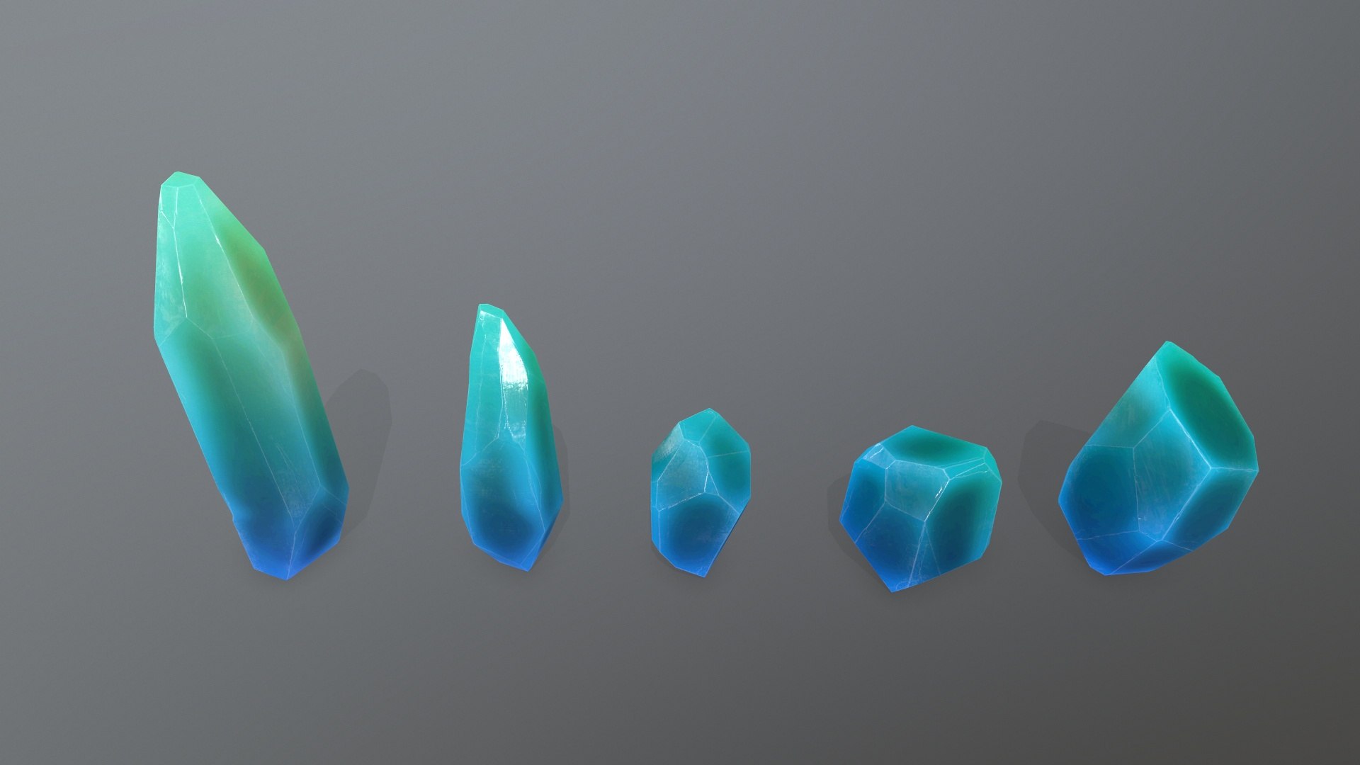 Crystal Set 3D Model - TurboSquid 2284620