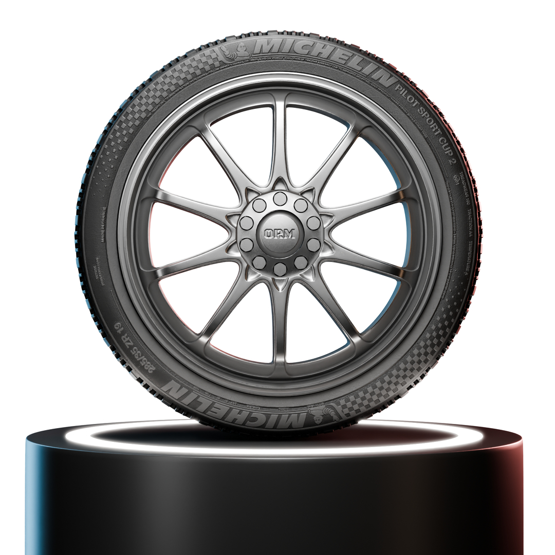 Realistic Car Wheel 3D Model - 4K Textures 3D model https://p.turbosquid.com/ts-thumb/w1/GLdDmx/yM/wheel/png/1736622022/1920x1080/turn_fit_q99/8b8db5d3203ebacd75bfee4f2fd33cbdbf7bd126/wheel-1.jpg