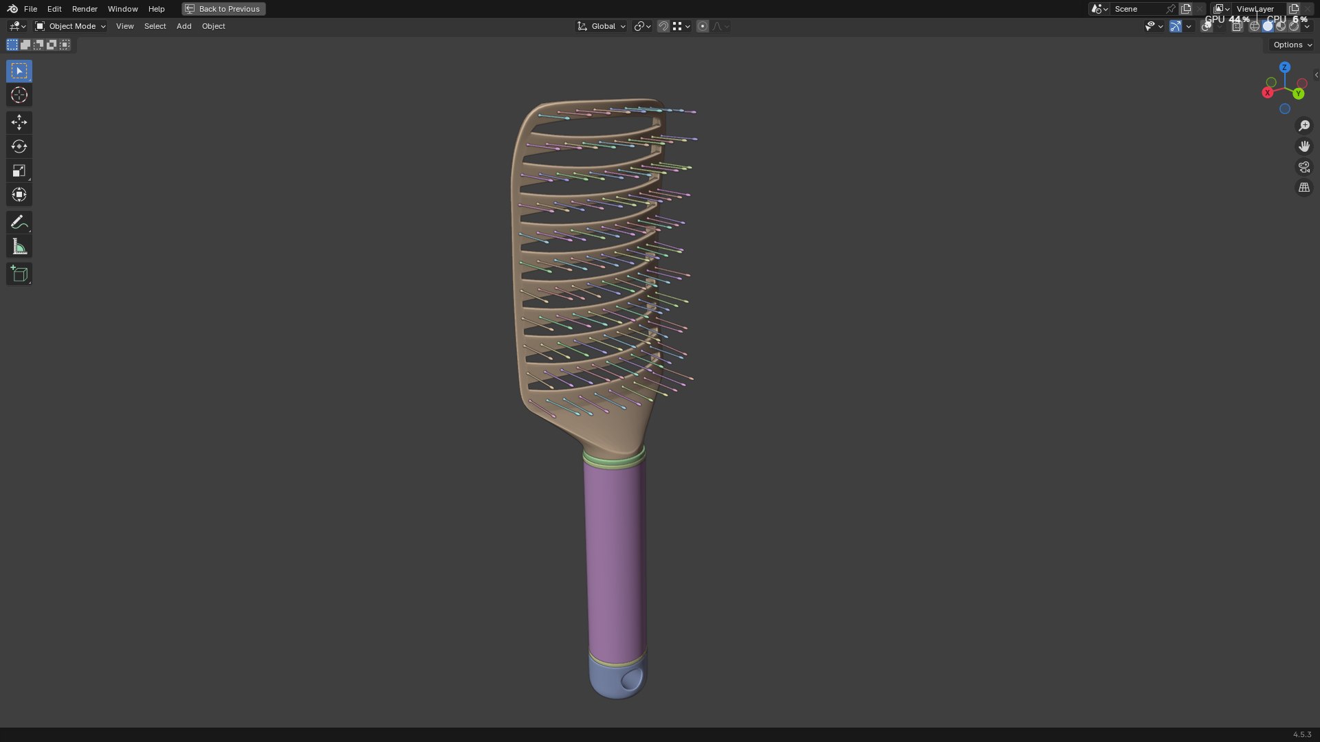 Hair Comb 05 3D model https://p.turbosquid.com/ts-thumb/w1/IbjGO4/6Z/screenshot20250930172822/png/1759233617/1920x1080/fit_q87/06ec8be54b2df17e70b2328f05030a393e16d8b2/screenshot20250930172822.jpg