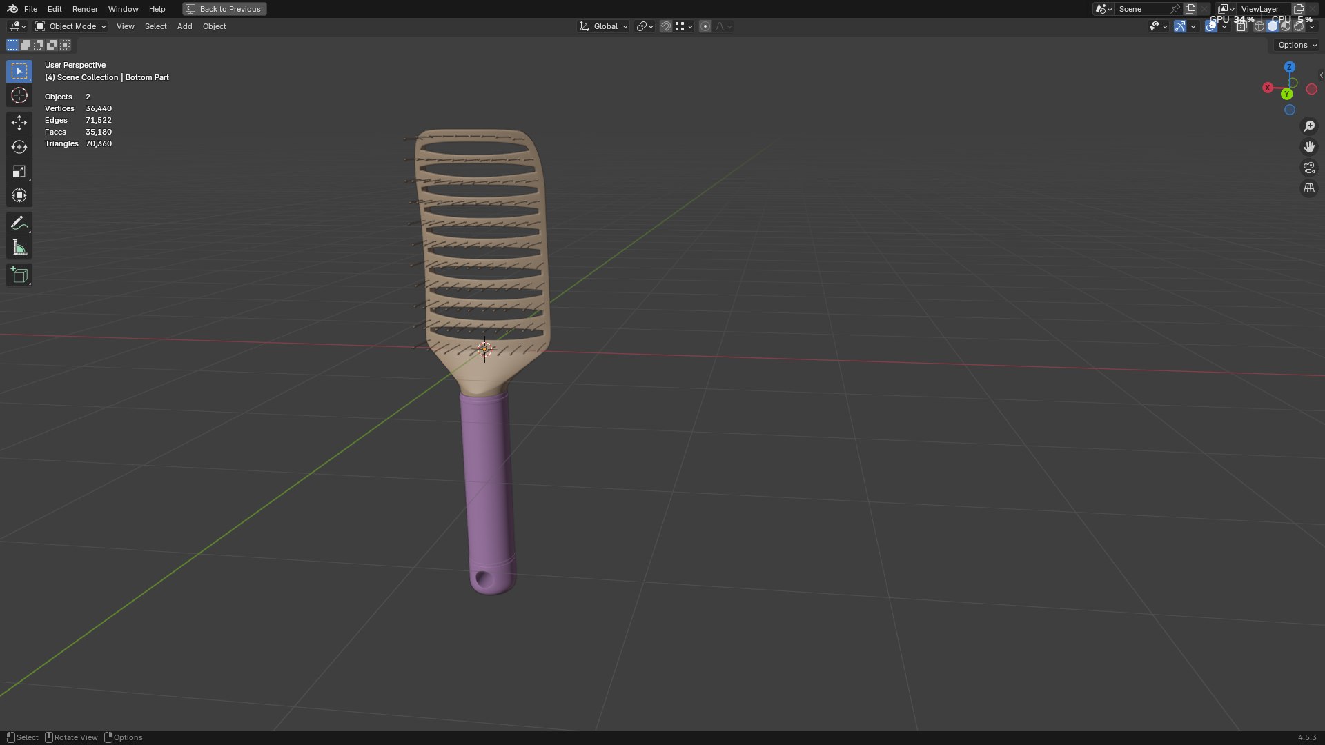 Hair Comb 05 3D model https://p.turbosquid.com/ts-thumb/w1/IbjGO4/bi/screenshot20250930172535/png/1759233606/1920x1080/fit_q87/7a9dc813e6dc8db6f18c4213640fcd9b33d99b2c/screenshot20250930172535.jpg