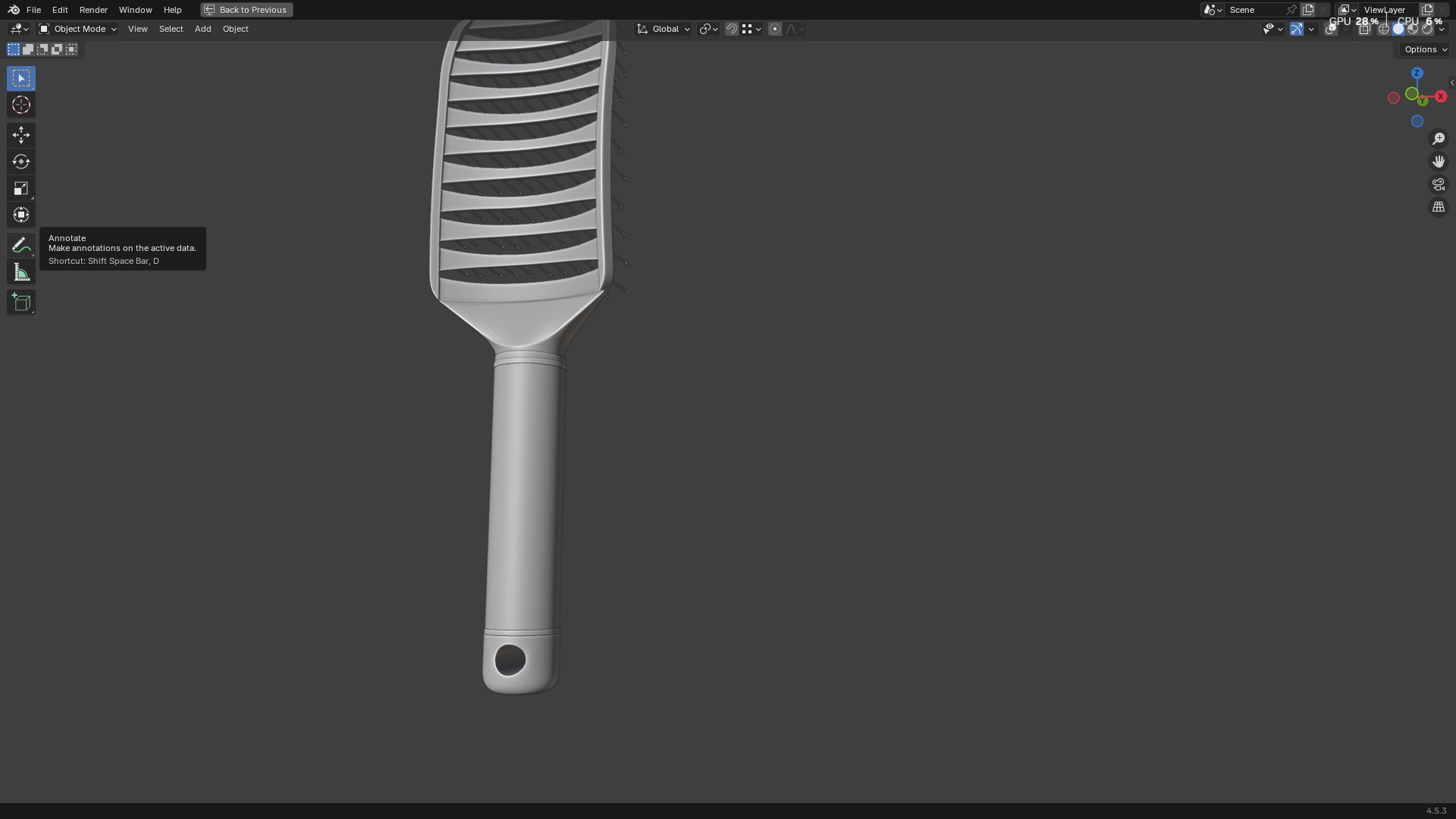 Hair Comb 05 3D model https://p.turbosquid.com/ts-thumb/w1/IbjGO4/jW/screenshot20250930172616/png/1759233592/1920x1080/fit_q87/1a1b4931216cab9104fb96948943ad6a841e73bb/screenshot20250930172616.jpg