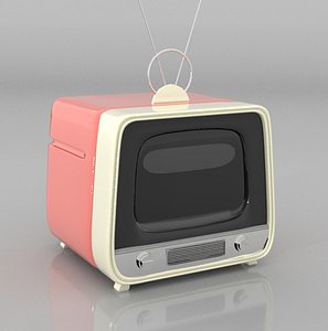 3D retro tv
