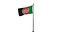 Pole Flag Afganistan