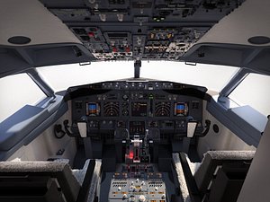 Boeing 737 cockpit