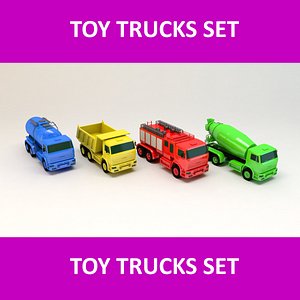 Toy Trucks Set