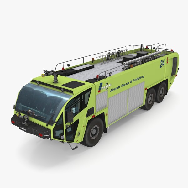 Camion Pompiers OSHKOSH Striker 3000 - 1/50 - Aéroport Washington D.C - TWH