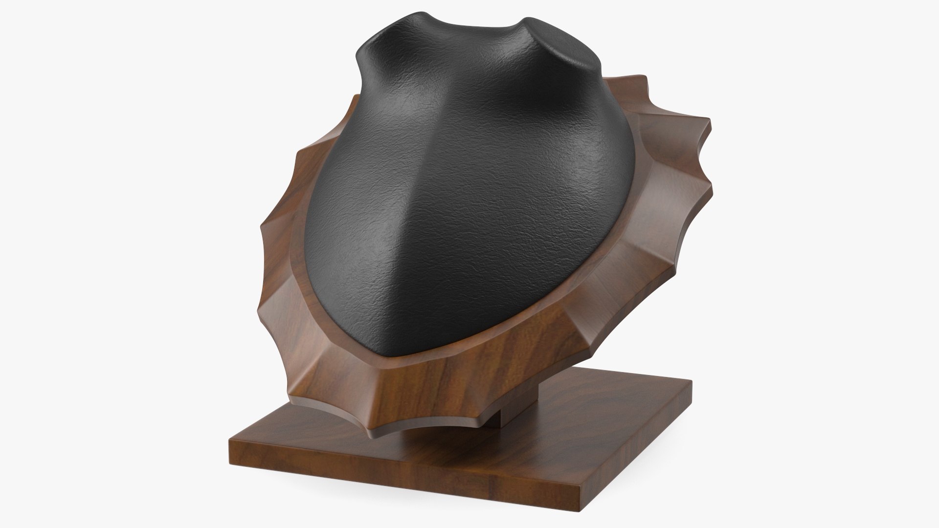 Deer Antlers Pedestal 3D model preview
