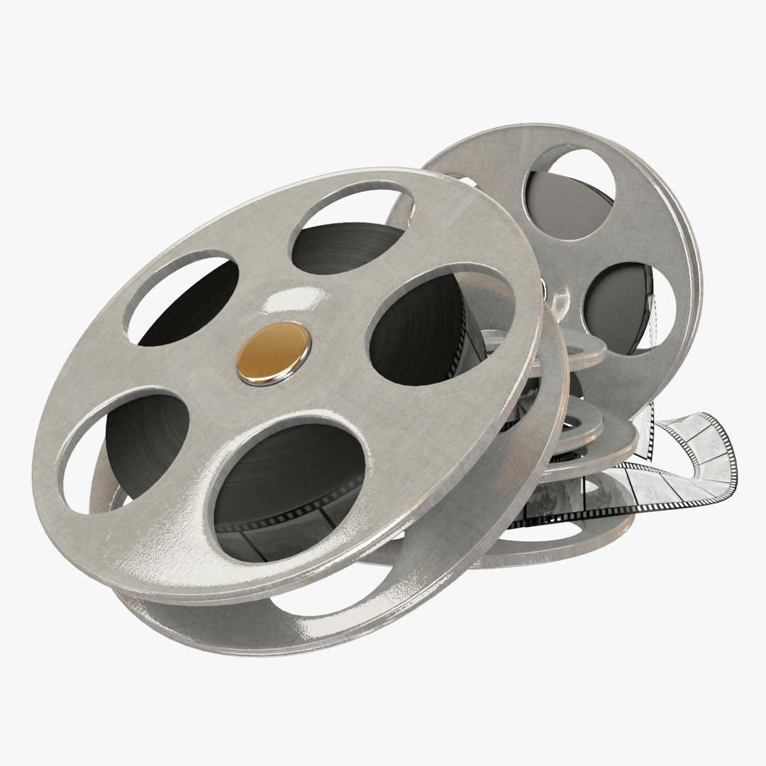 3D Movie Reels Model - TurboSquid 1219674