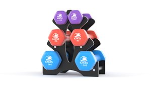 Fitness Dumbbell Set model