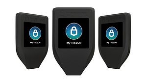 3D 3D Trezor Wallet Model