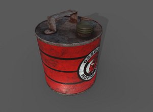 canister oil 3D model