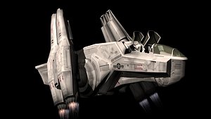 spacecraft engines 3d c4d