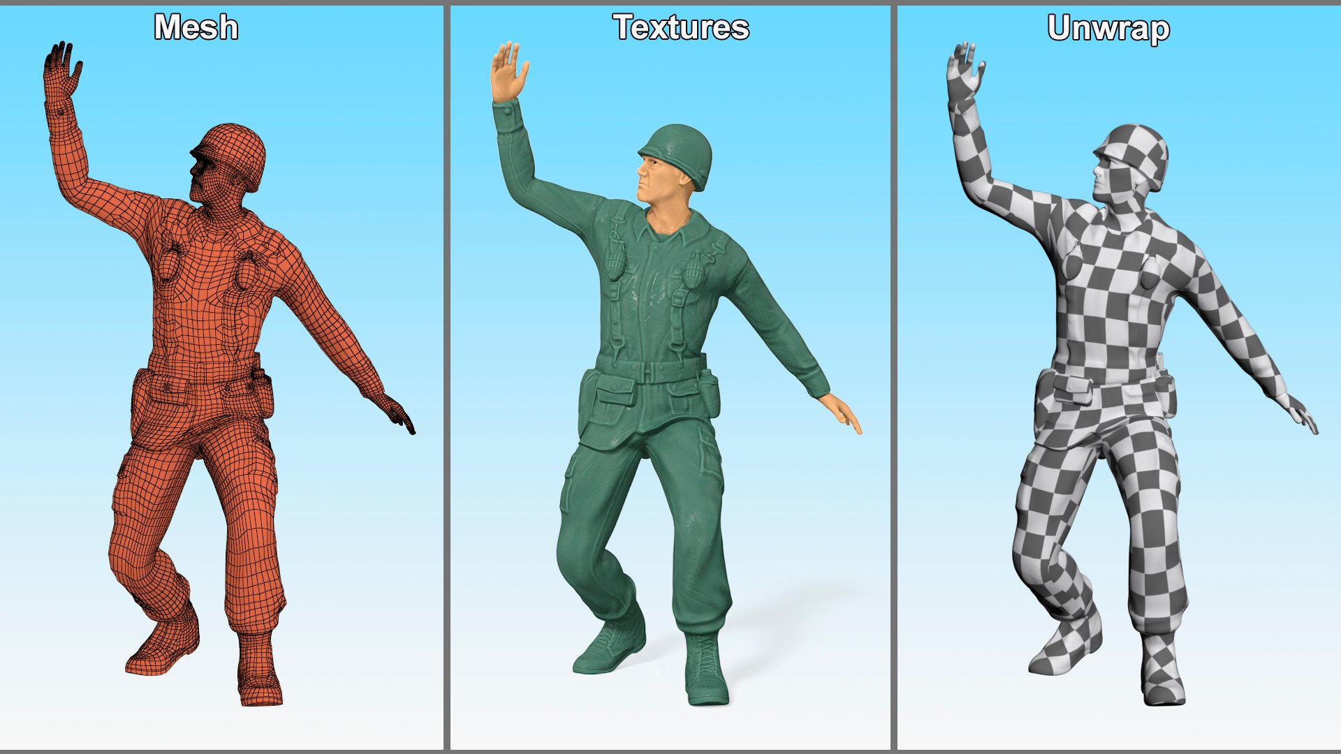3D Toy Soldier Assault https://p.turbosquid.com/ts-thumb/w1/mlrMWX/LP/toysoldierassaultvray3dmodel008/jpg/1707034447/1920x1080/fit_q87/f8a67d84096592e98bc11c62a4b13937a86a1710/toysoldierassaultvray3dmodel008.jpg