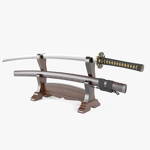 Katana with Stand