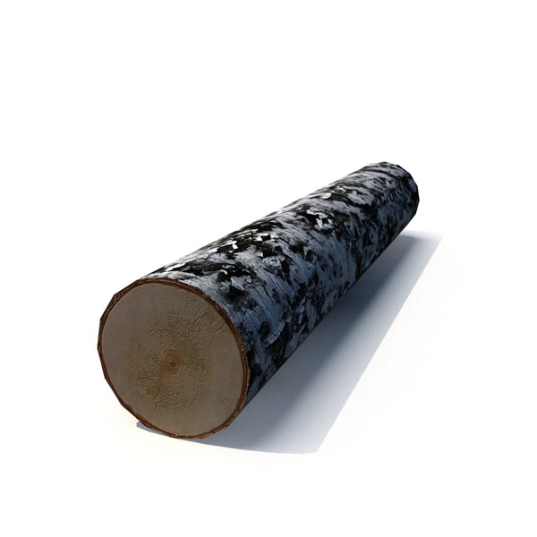 birch log 3d model