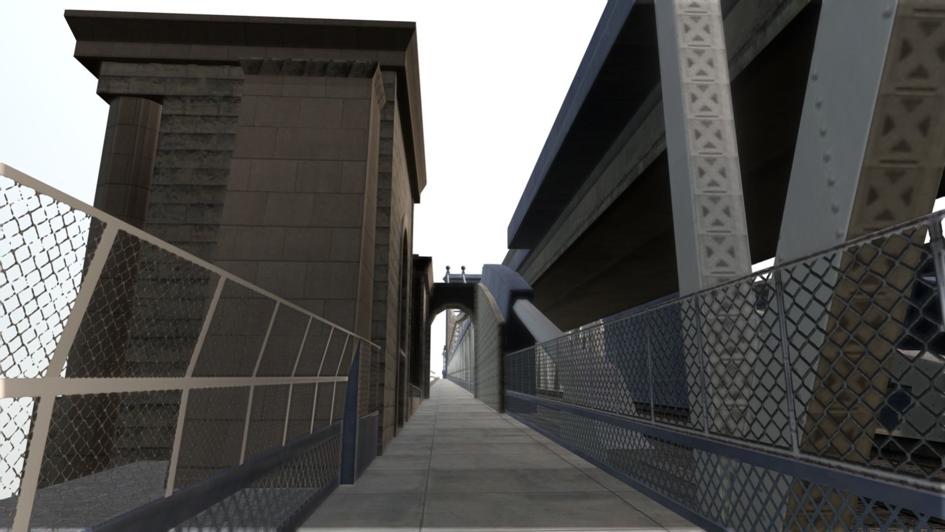 3D Manhattan Bridge - TurboSquid 2243361