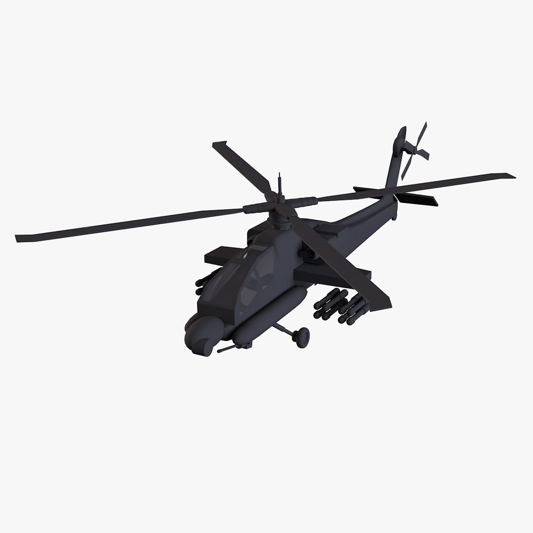 Apache Helicopter 3D model - TurboSquid 1951974