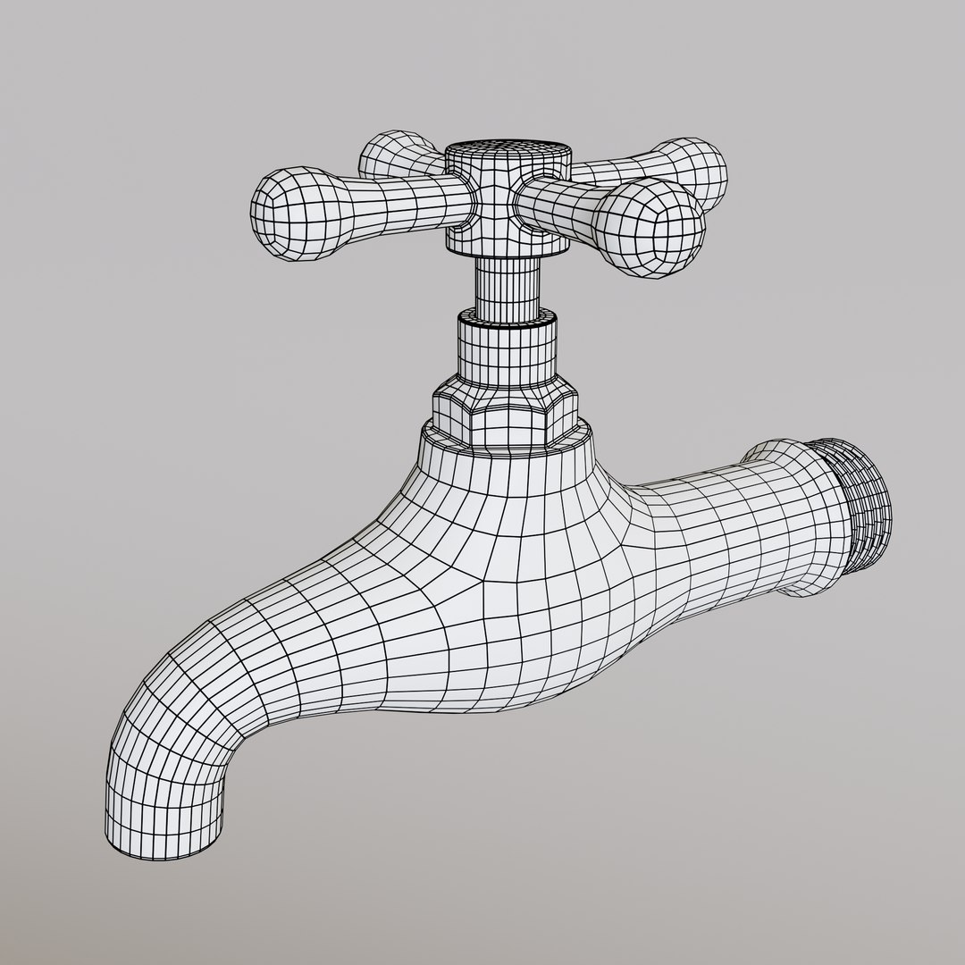3D Tap Water 2 Model - TurboSquid 2287574