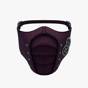 3D Steampunk Mask 04 model