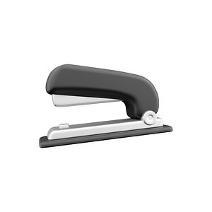 3D paper stapler model