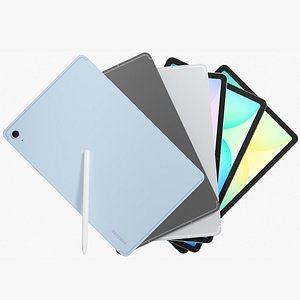 Samsung Galaxy Tab S10 FE All Colors 3D model