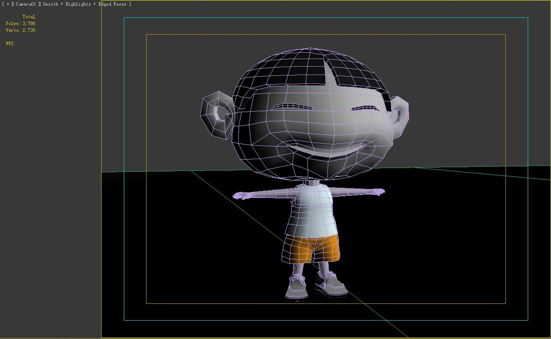 babe character 3d model