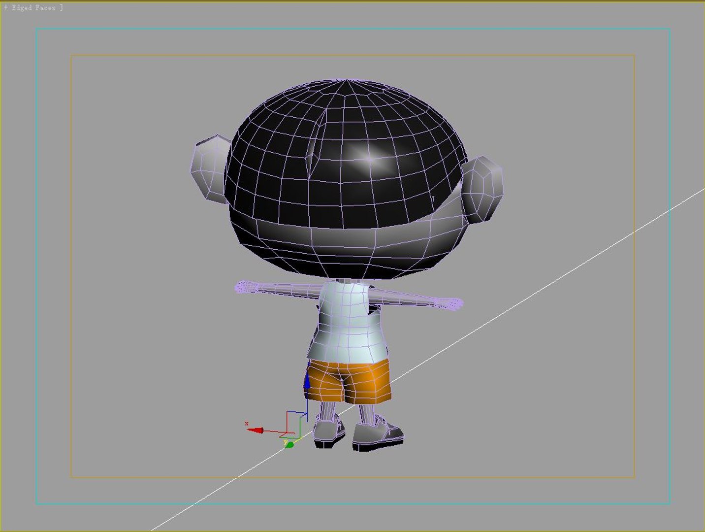 babe character 3d model