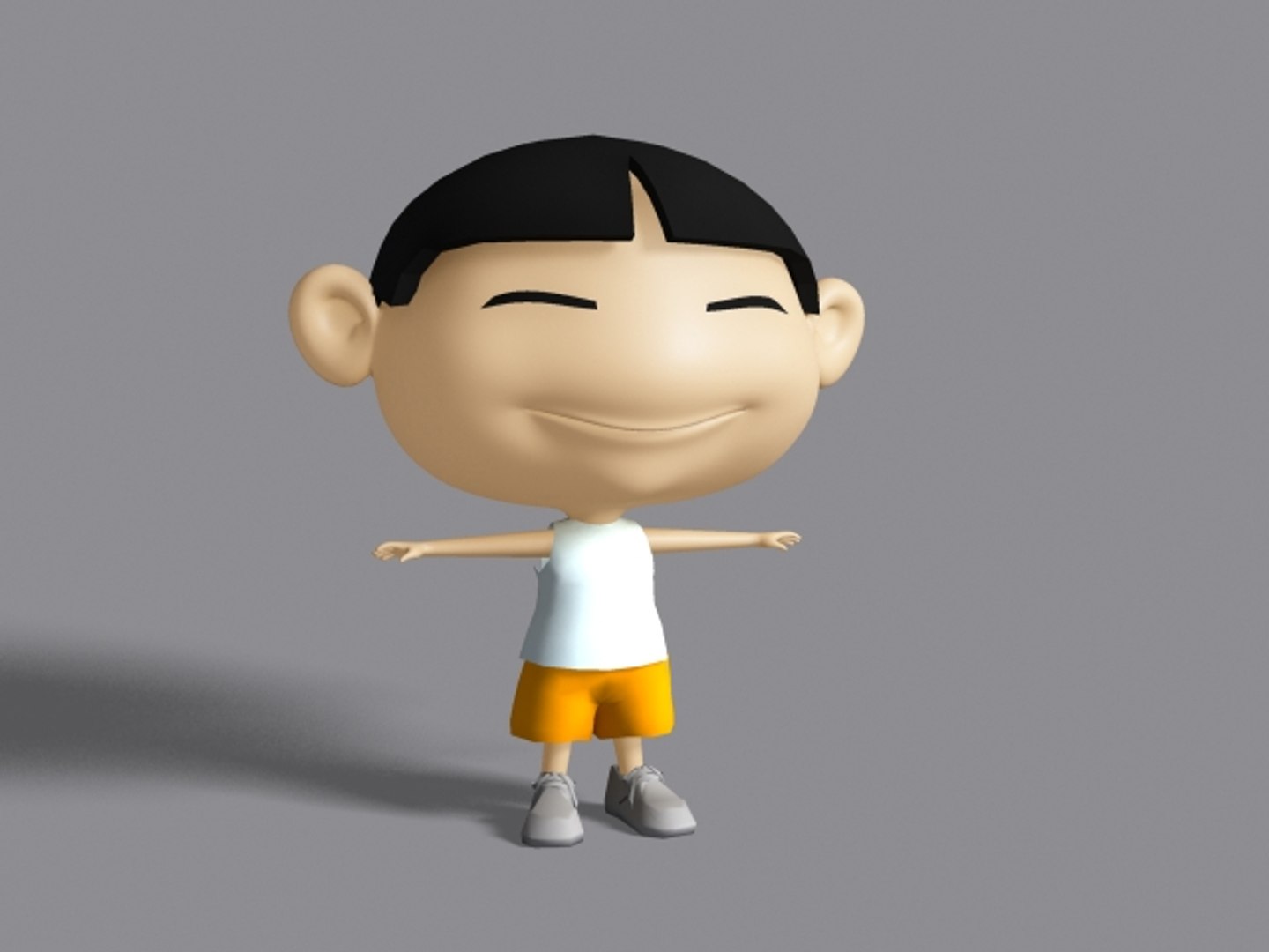 babe character 3d model
